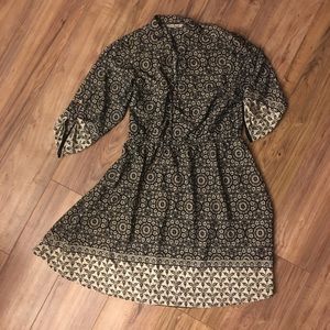 Speed Control Black Casual Shirtdress size 2X